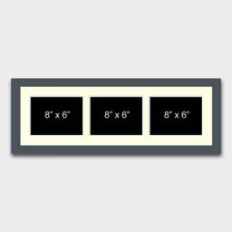 "Multi Photo Picture Frame - Holds 3 8"" X 6" - thumbnail 2