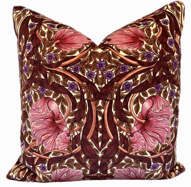 William Morris Pimpernel Sunset Boulevard Cushion Cover Pillow Home Interior Deco - image 1