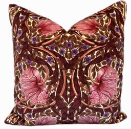 William Morris Pimpernel Sunset Boulevard Cushion Cover Pillow Home Interior Deco - thumbnail 1