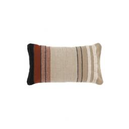 Oasis Wool Kilim Woven Throw Pillow Cover  Decorative Pillowcases Boho Gift Southwestern Sofa Lumbar 20x20 12x24 Off White Beige Brown - thumbnail 2