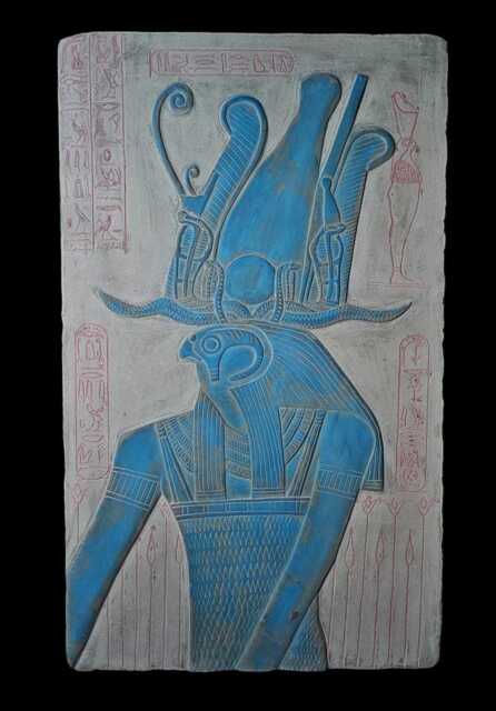 Egyptian God Sokar Falcon Statue - Ancient Egypt Replica - image 1