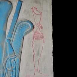 Egyptian God Sokar Falcon Statue - Ancient Egypt Replica - thumbnail 4