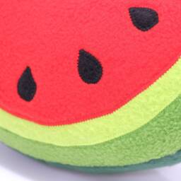 Handmade Watermelon Plush Pillow Kids Nursery Decor - thumbnail 4