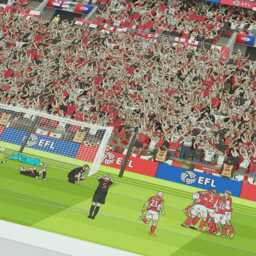 Charlton Athletic Play-Off Final 2019 Illustrated Art Print - Patrick Bauer Goal Poster Gift - thumbnail 3