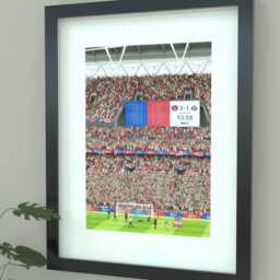 Charlton Athletic Play-Off Final 2019 Illustrated Art Print - Patrick Bauer Goal Poster Gift - thumbnail 2
