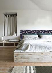 Queen Headbord - Reclaimed Wood Headboard Wall Art - thumbnail 2