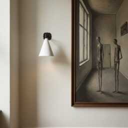 The Quatrefoil Plaster Cone Wall Light - thumbnail 2