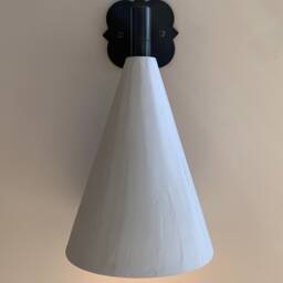 The Quatrefoil Plaster Cone Wall Light - thumbnail 4