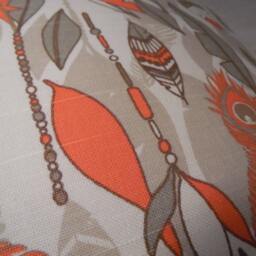 3 Pattern Choicesfeathers.grey.off-White.cayenne.taupe.white.cream.tan Slipcovers.tribal.naturals.creams.blues.oranges.greens.throw - thumbnail 4