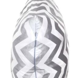 Premier Prints Zig Zag in Storm Gray & White Chevron Pillow Cover 18 - thumbnail 4