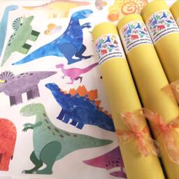Dinosaur & Mammoth Fabric Wall Stickers, Monster Decals Art - Reusable - thumbnail 4