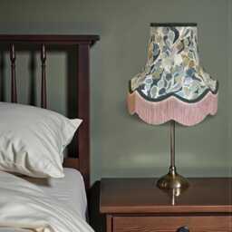 Porter & Stone Mardi Gras Fabric Lampshade Handmade For Table & Floor Standard Lamps Bases, Clip On Wall Lights, Ceiling Pendants - thumbnail 2