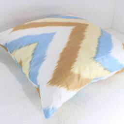 Hand Dyed Ikat Pillow Cover - thumbnail 3