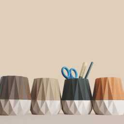 Wooden Pencil Pot, Storage, Idea For Office Accessories, Office Storage & Decoration, Scandinavian Design, Gift Home - thumbnail 2