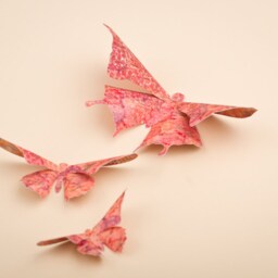 3D Wall Butterflies in Victorian Lace For Nursery, Children's Room, Decor - thumbnail 2
