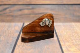 Weimaraner - Wooden Candlestick With Dog, Souvenir, Decoration, Limited Edition, Collection - thumbnail 1