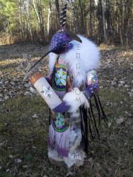 Purple Hummingbird Manitou - Spirit Or Totem