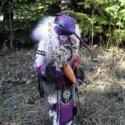 Purple Hummingbird Manitou - Spirit Or Totem - thumbnail 3
