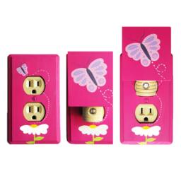Night Light - Custom Hand Painted Children's Soft Led with Automatic Sensor Deer Woodland Critter Or Any Theme - thumbnail 4