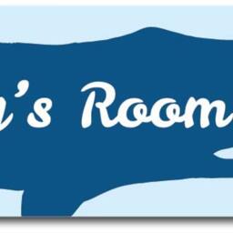 Personalized Whale Room Sign - Custom Kids Name Wall Decor Nautical Ocean Nursery Beach Themed Bedroom Art Coastal Gift - thumbnail 2