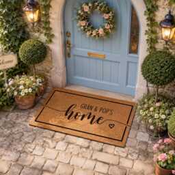 For The Grandparents - Personalised No Place Like Doormat Nana Papa Gift - thumbnail 2