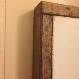 This Kitchen Is Seasoned With Love, Box Sign, Hand Lettered, Wall Hanging, Decor, Wood Art, Distressed - thumbnail 2