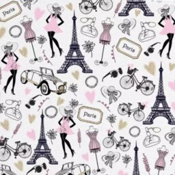 Lampshade Or Pendant Light With Parisian-style Motifs - Eiffel Tower Perfect Gift For A Birthday Christmas, Girly & Romantic Decor - thumbnail 4