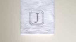 Custom Embroidery Personalized Monogrammed Hand & Bath Towel/Gift Initials Name On Maroon Navy Gray White Beige Brown