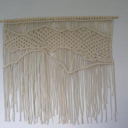 Macrame Wall Hanging, Decor, Macrame, Woven Tapestries, Boho Macrame Panno - thumbnail 2