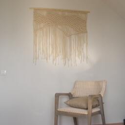 Macrame Wall Hanging, Decor, Macrame, Woven Tapestries, Boho Macrame Panno - thumbnail 4