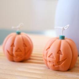 Halloween Pumpkin Candle-Halloween Decor-Fall Finds-Halloween Gifts Decor Holiday Candles Fall - thumbnail 3