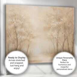 Ethereal Woodland Path Sunlight Through Trees Dreamy Forest Landscape Canvas Wall Art Print Decor Picture Ready To Hang - thumbnail 3