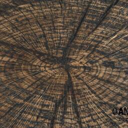Industrial Oak Coffee Table Rustic Wood & Metal Furniture - thumbnail 4
