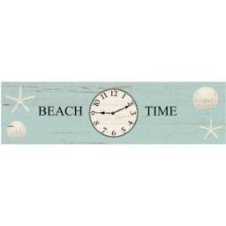 Beach Clock - Time Wall Clock - thumbnail 1