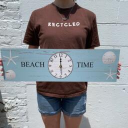 Beach Clock - Time Wall Clock - thumbnail 2
