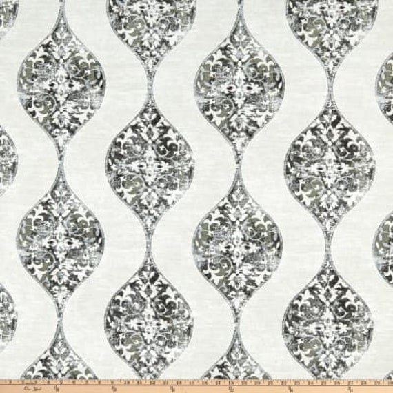 "Pair 25 Or 50"" Wide Rod Panels Drapes Cafe Curtains Magnolia Romano Pewter Grey Ocean Blue 24 48 63 72 84 96 108 120" - image 1