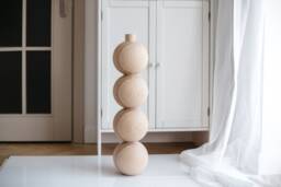Handmade Wooden Table Legs Unfinished Birch, Ash, Oak - 1Pc - thumbnail 1