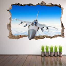 Jet Aircraft Military Wall Sticker Mural Decal Poster Print Art Kids Bedroom Home Decor Ek22 - thumbnail 2