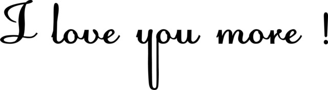 I Love You More Printable Wall Art
