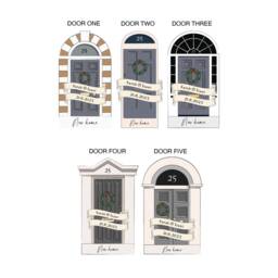 Personalised New Home Door Christmas Decoration, Custom Decor, Personalized Housewarming Gift - thumbnail 3