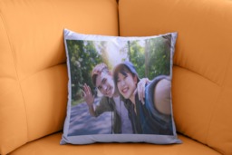 Custom Photo Cushion Cover Personalised Picture Pillow Case Personalized Any Image Logo Text On Birthday Wedding Perfect Christmas Gift