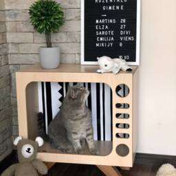 Luu Tv Box - Shelf, Bookshelf, Storage & Dollhouse For Kids, Home Cats - thumbnail 2