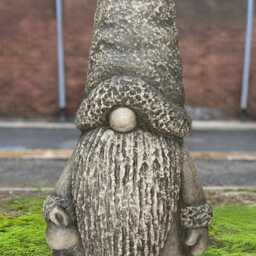 Nordic Gnome Sculpture Concrete Folk Figurine Scandinavian Statue Stone Ornament Outdoor Garden Decor Handmade Lover Gift - thumbnail 2