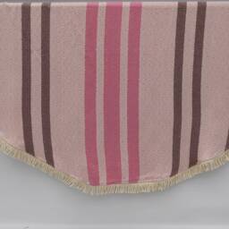 "Round Towel, Turkish Towel, Round Beach Towel, Picnic Towel, 60""x60" - thumbnail 2