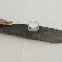 Driftwood With Butterfly & Tealight Holder - thumbnail 2