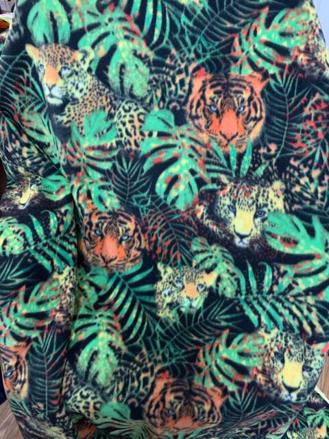 Wild Cat Minky Blanket - image 1