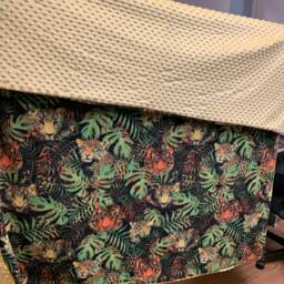 Wild Cat Minky Blanket - thumbnail 3