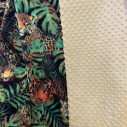 Wild Cat Minky Blanket - thumbnail 2