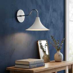 Mid Century Style Single Articulated Brass Arm Wall Sconce Light Swing Wall Lamp Articulating Light