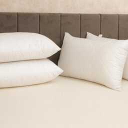 Quilted Pillows Pack Of 4 Hollowfibre Filled Bounce Back Anti-Allergenic Firm Support 74x48cm - thumbnail 2